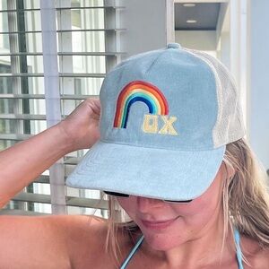 Oxford Mississippi Ole Miss Over the Rainbow trucker hat B-unlimited *new*